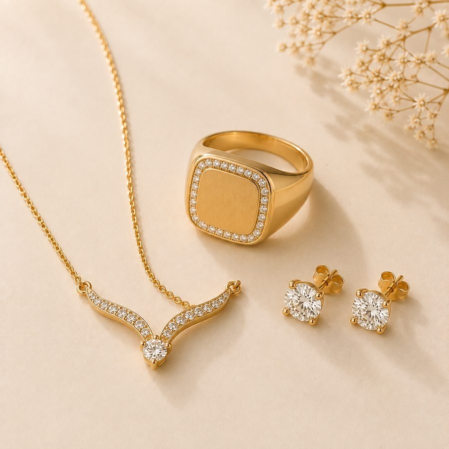 Diamond Jewelry Set